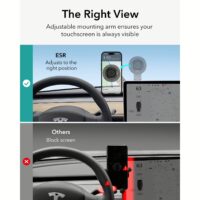 ESR รุ่น HaloLock Touchscreen Car Phone Mount - แท่นยึดโทรศัพท์ในรถ - สี Black
