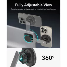 ESR รุ่น HaloLock Touchscreen Car Phone Mount - แท่นยึดโทรศัพท์ในรถ - สี Black