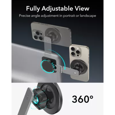 ESR รุ่น HaloLock Touchscreen Car Phone Mount - แท่นยึดโทรศัพท์ในรถ - สี Black