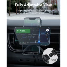 ESR รุ่น HaloLock Magnetic Car Phone Mount - แท่นยึดโทรศัพท์ในรถ - สี Black Carbon Fiber