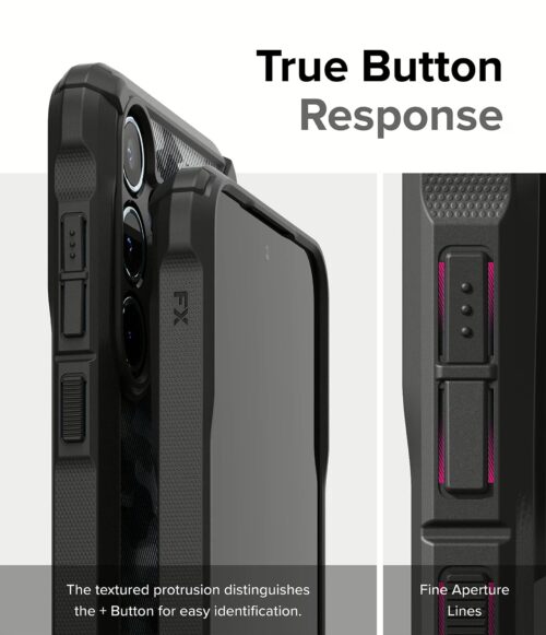 Ringke รุ่น Fusion X - เคส Galaxy A55 5G - สี Camo Black - Image 10
