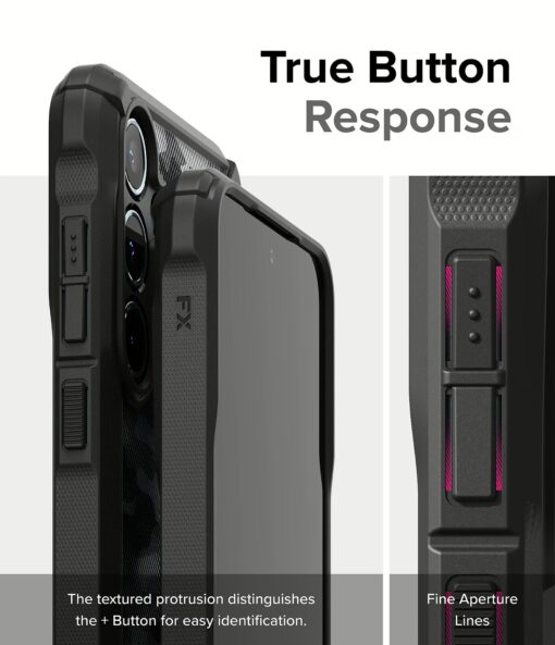 Ringke รุ่น Fusion X - เคส Galaxy A55 5G - สี Camo Black - Image 10