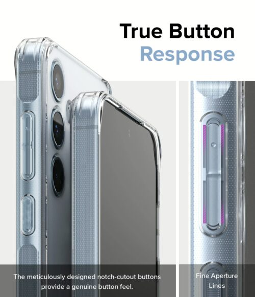 Ringke รุ่น Fusion - เคส Galaxy A55 5G - สี Matte Clear - Image 9