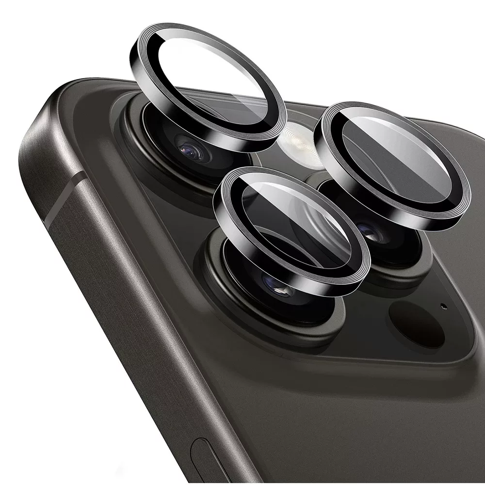 ESR รุ่น Camera Lens Protector - กระจกเลนส์กล้อง iPhone 15 Pro/ 15 Pro Max - สี Black 1 ESR รุ่น Camera Lens Protector - กระจกเลนส์กล้อง iPhone 15 Pro/ 15 Pro Max - สี Black