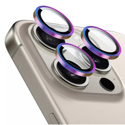 ESR รุ่น Camera Lens Protector - กระจกเลนส์กล้อง iPhone 15 Pro/ 15 Pro Max - สี Chromatic