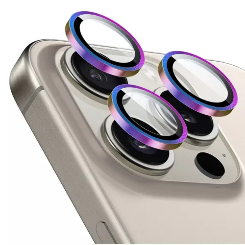 ESR รุ่น Camera Lens Protector - กระจกเลนส์กล้อง iPhone 15 Pro/ 15 Pro Max - สี Chromatic