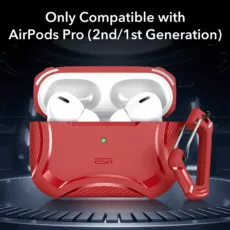 ESR รุ่น Cyber Armor Tough Case - เคส AirPods Pro 2/1 - สี Red