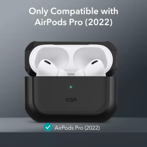 ESR รุ่น Orbit Hybrid with HaloLock - เคส AirPods Pro 2/1 - สี Black