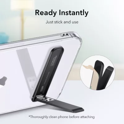 ESR รุ่น Boost Phone Kickstand - ขาตั้งโทรศัพท์ - สี Black
