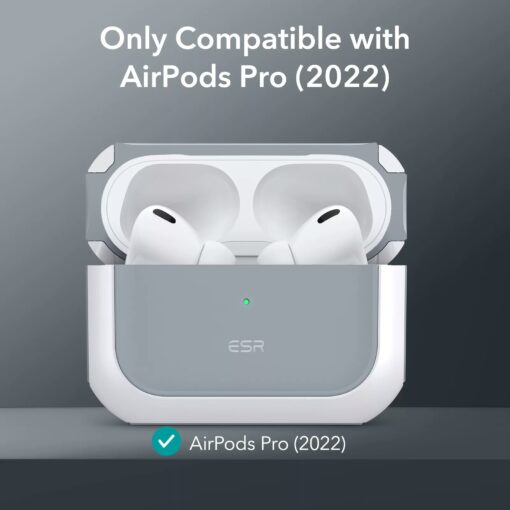 ESR รุ่น Orbit Hybrid with HaloLock - เคส AirPods Pro 2/1 - สี White - Image 7