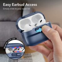 ESR รุ่น Pulse Magnetic Lock Case (HaloLock) - เคส AirPods Pro 2/1 - สี Dark Blue