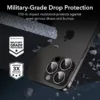ESR รุ่น Camera Lens Protector - กระจกเลนส์กล้อง iPhone 15 Pro/ 15 Pro Max - สี Black