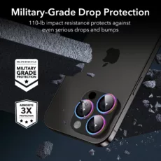 ESR รุ่น Camera Lens Protector - กระจกเลนส์กล้อง iPhone 15 Pro/ 15 Pro Max - สี Chromatic - Image 2
