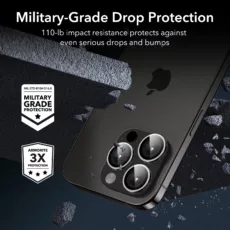 ESR รุ่น Camera Lens Protector - กระจกเลนส์กล้อง iPhone 15 Pro/ 15 Pro Max - สี Clear
