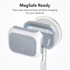 ESR รุ่น Orbit Hybrid with HaloLock - เคส AirPods Pro 2/1 - สี White
