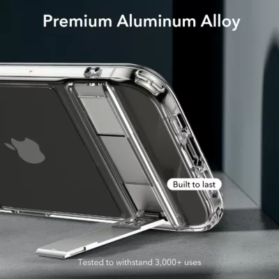 ESR รุ่น Boost Kickstand Case - เคส iPhone 15 Pro - สี Clear