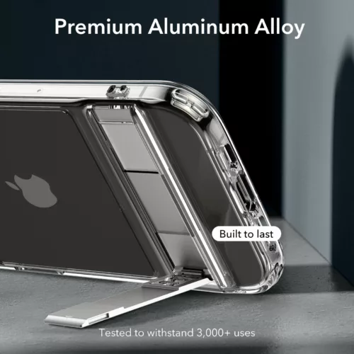 ESR รุ่น Boost Kickstand Case - เคส iPhone 15 Pro - สี Clear