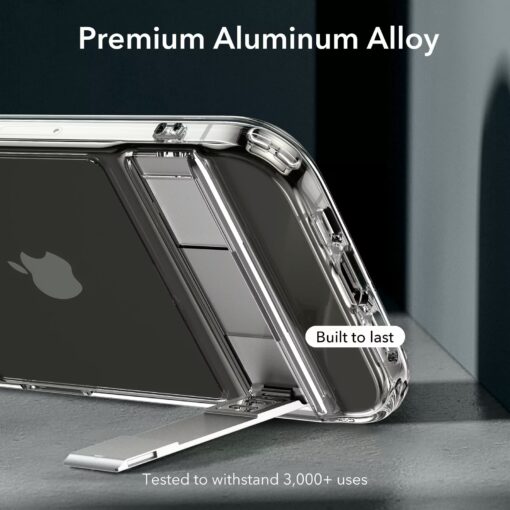 ESR รุ่น Boost Kickstand Case - เคส iPhone 15 Pro Max - สี Clear - Image 7