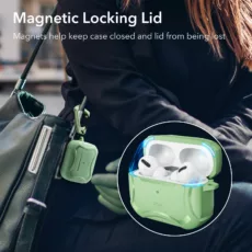 ESR รุ่น Cyber Armor Tough Case - เคส AirPods Pro 2/1 - สี Light Green