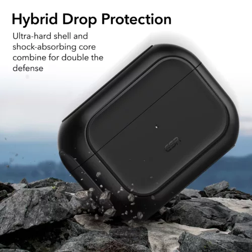 ESR รุ่น Orbit Hybrid with HaloLock - เคส AirPods Pro 2/1 - สี Black