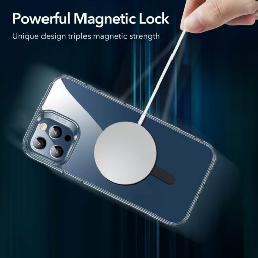 ESR รุ่น HaloLock Universal Ring 360 - วงแม่เหล็กสำหรับติดด้านหลังเคส - สี Dark Green (2ชิ้น) - Image 4