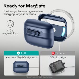 ESR รุ่น Pulse Magnetic Lock Case (HaloLock) - เคส AirPods Pro 2/1 - สี Black