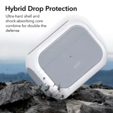 ESR รุ่น Orbit Hybrid with HaloLock - เคส AirPods Pro 2/1 - สี White