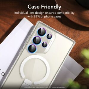 ESR รุ่น Camera Glass Film - กระจกเลนส์กล้อง Galaxy S24 Ultra - สี Chromatic 9 ESR รุ่น Camera Glass Film - กระจกเลนส์กล้อง Galaxy S24 Ultra - สี Chromatic