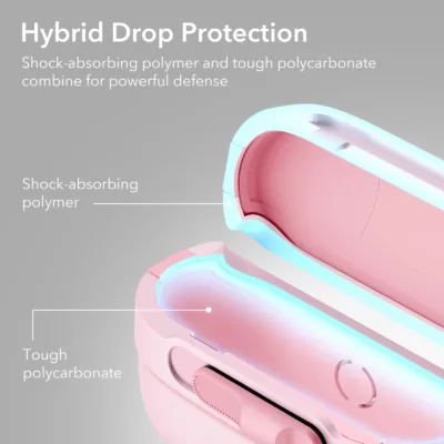ESR รุ่น Pulse Magnetic Lock Case (HaloLock) - เคส AirPods Pro 2/1 - สี Pink