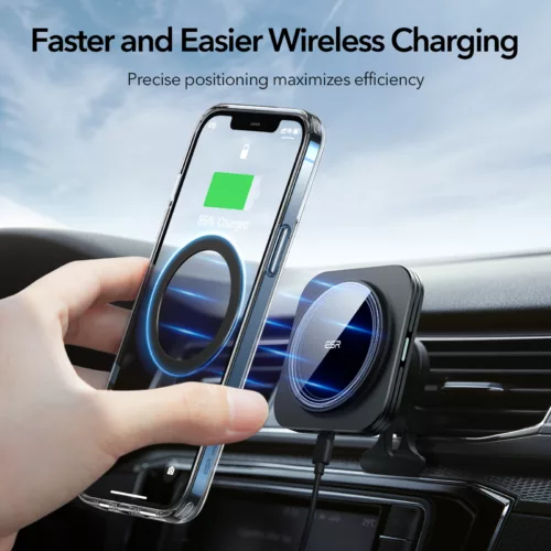 ESR รุ่น HaloLock Universal Ring 360 - วงแม่เหล็กสำหรับติดด้านหลังเคส - สี White (2ชิ้น)