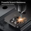 ESR รุ่น Camera Lens Protector - กระจกเลนส์กล้อง iPhone 15 Pro/ 15 Pro Max - สี Black
