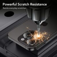 ESR รุ่น Camera Lens Protector - กระจกเลนส์กล้อง iPhone 15 Pro/ 15 Pro Max - สี Black
