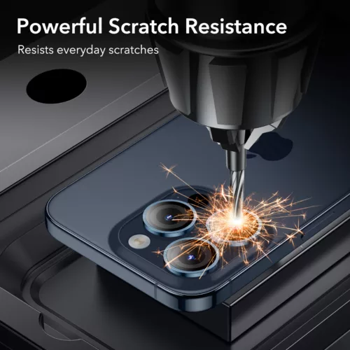 ESR รุ่น Camera Lens Protector - กระจกเลนส์กล้อง iPhone 15 Pro/ 15 Pro Max - สี Blue