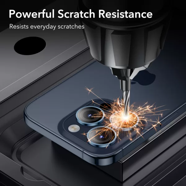 ESR รุ่น Camera Lens Protector - กระจกเลนส์กล้อง iPhone 15 Pro/ 15 Pro Max - สี Blue