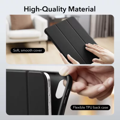 ESR รุ่น Rebound Pencil - เคส iPad 11" (A16/2025), iPad 10.9" (10th/2022) - สี Black