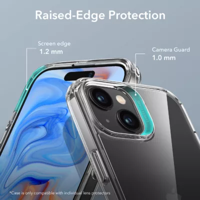 ESR รุ่น Boost Kickstand Case - เคส iPhone 15 - สี Clear