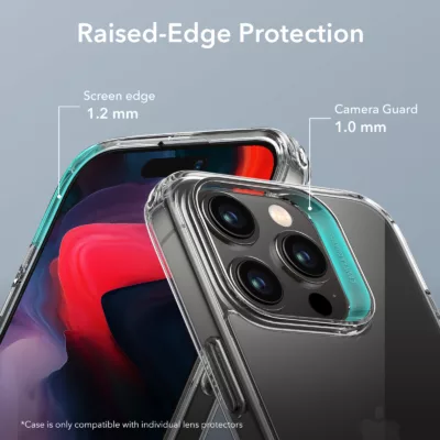 ESR รุ่น Boost Kickstand Case - เคส iPhone 15 Pro - สี Clear