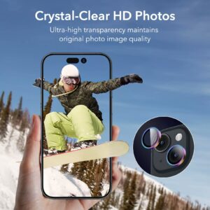 ESR รุ่น Camera Lens Protector - กระจกเลนส์กล้อง iPhone 15/ 15 Plus - สี Chromatic 10 ESR รุ่น Camera Lens Protector - กระจกเลนส์กล้อง iPhone 15/ 15 Plus - สี Chromatic