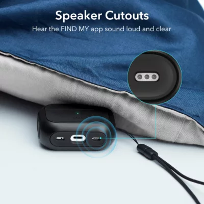 ESR รุ่น Orbit Hybrid with HaloLock - เคส AirPods Pro 2/1 - สี Black