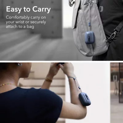 ESR รุ่น Pulse Magnetic Lock Case (HaloLock) - เคส AirPods Pro 2/1 - สี Dark Blue
