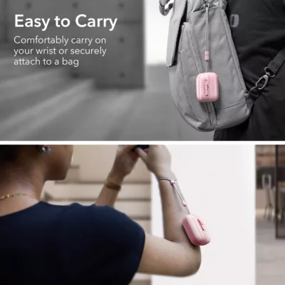 ESR รุ่น Pulse Magnetic Lock Case (HaloLock) - เคส AirPods Pro 2/1 - สี Pink