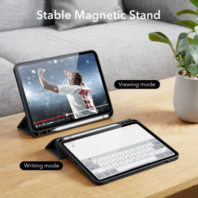 ESR รุ่น Rebound Pencil - เคส iPad 11" (A16/2025), iPad 10.9" (10th/2022) - สี Black