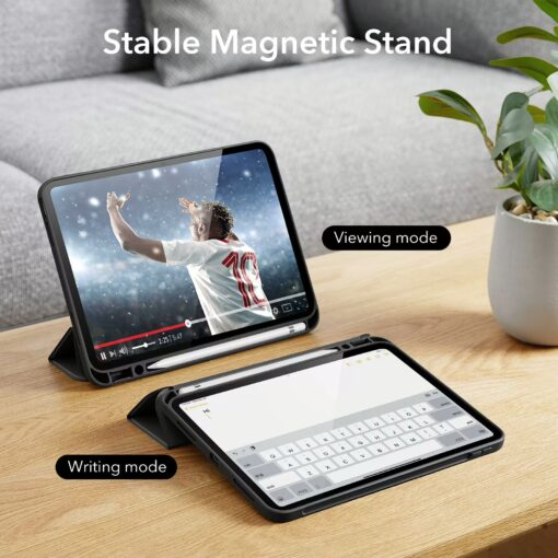 ESR รุ่น Rebound Pencil - เคส iPad 11" (A16/2025), iPad 10.9" (10th/2022) - สี Black - Image 5