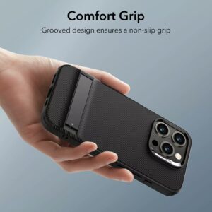 ESR รุ่น Boost Kickstand Case - เคส iPhone 15 Pro Max - สี Black