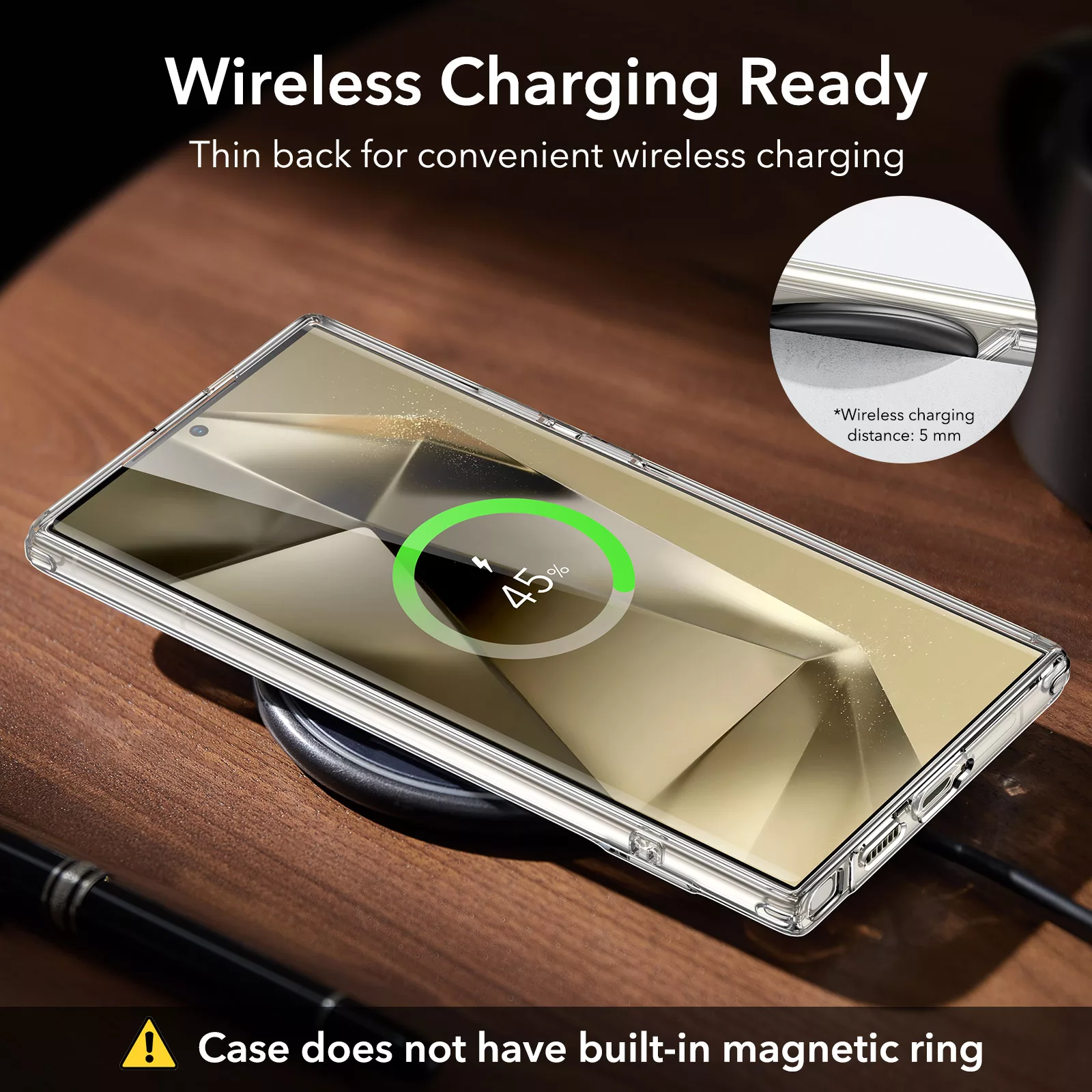 ESR รุ่น Boost Kickstand Case - เคส Galaxy S24 Ultra - สี Clear 21 ESR รุ่น Boost Kickstand Case - เคส Galaxy S24 Ultra - สี Clear