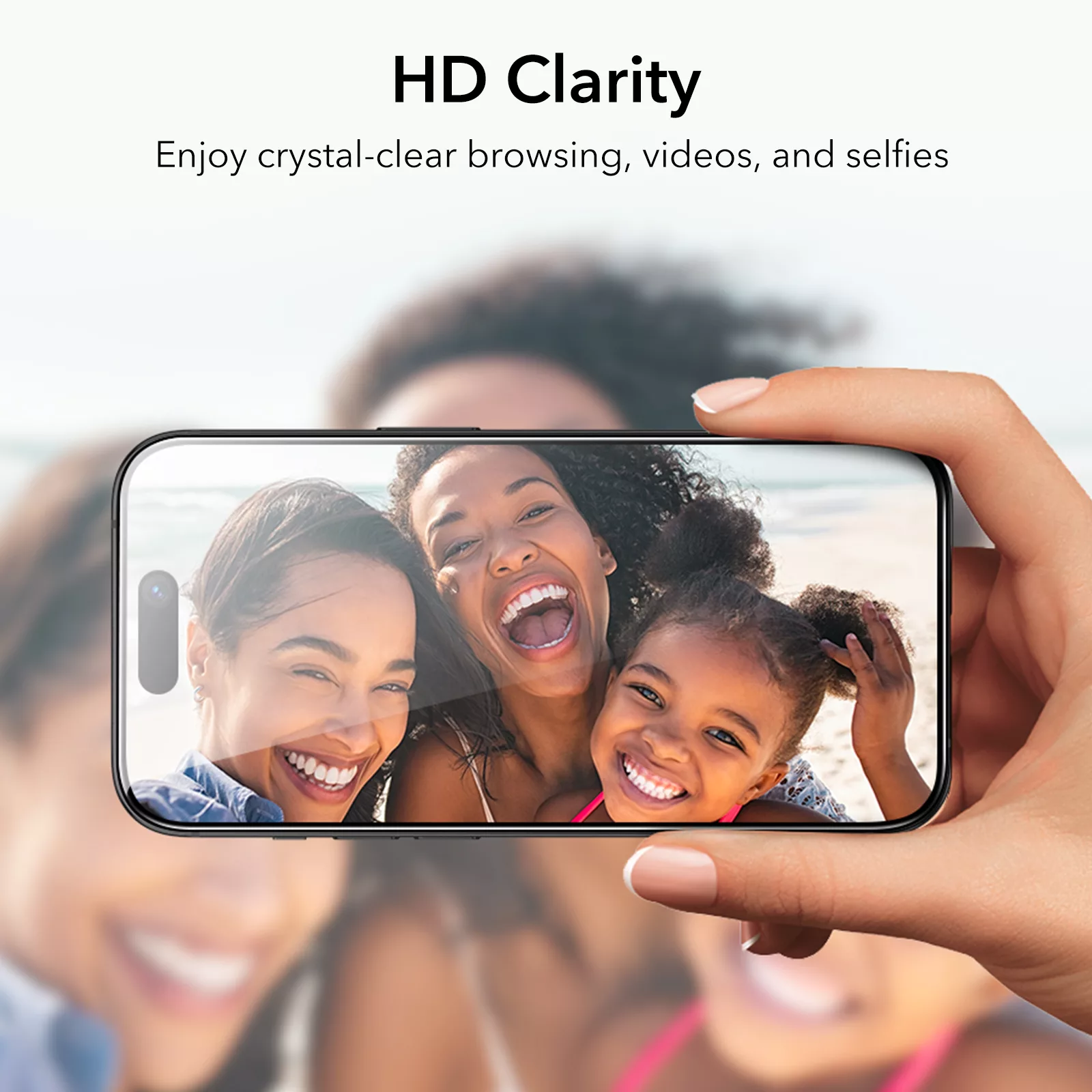 ESR รุ่น Tempered Glass Privacy Screen Protector - ฟิล์มกระจก iPhone 15 Pro Max (1 Pack) 16 ESR รุ่น Tempered Glass Privacy Screen Protector - ฟิล์มกระจก iPhone 15 Pro Max (1 Pack)
