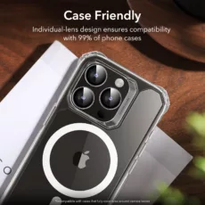 ESR รุ่น Camera Lens Protector - กระจกเลนส์กล้อง iPhone 15 Pro/ 15 Pro Max - สี Clear