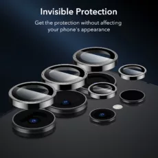 ESR รุ่น Camera Glass Film - กระจกเลนส์กล้อง Galaxy S24 Ultra - สี Black