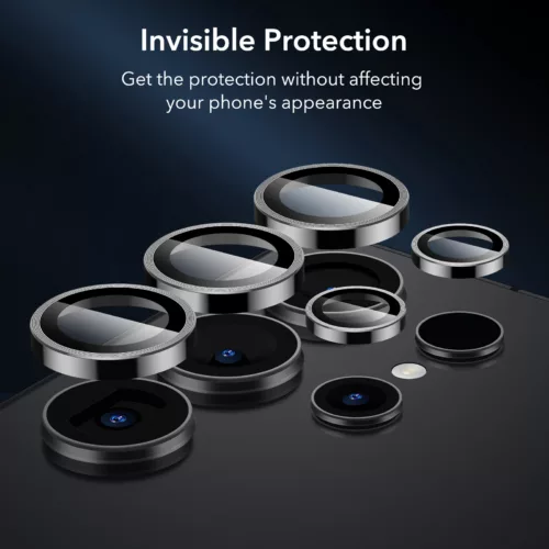 ESR รุ่น Camera Glass Film - กระจกเลนส์กล้อง Galaxy S24 Ultra - สี Black