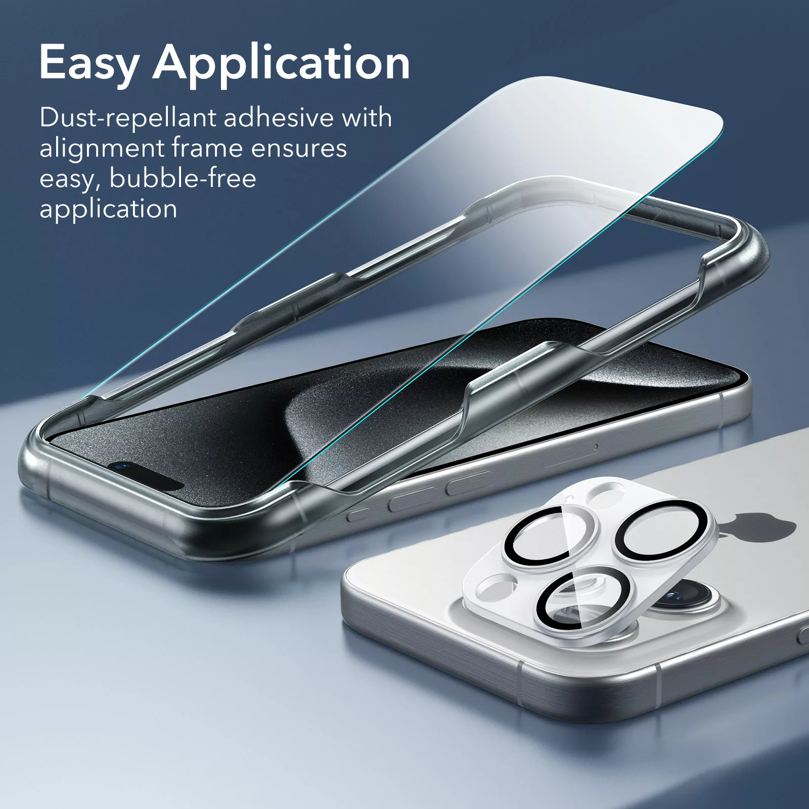 ESR รุ่น Classic Pro Case (HaloLock) - เซตเคสและฟิล์ม iPhone 15 Pro Max - สี Clear 22 ESR รุ่น Classic Pro Case (HaloLock) - เซตเคสและฟิล์ม iPhone 15 Pro Max - สี Clear
